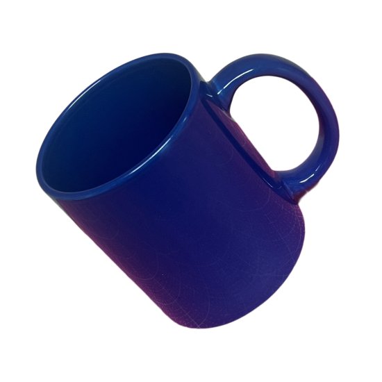 Tasse 330ml blau glänzend - CfL Logo